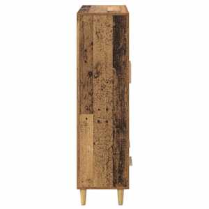 Vysoký bufet Staré dřevo 70 x 31 x 115 cm kompozitní dřevo - obrázek 7