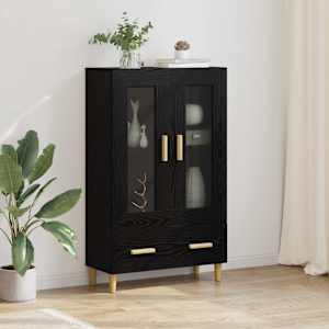 Visok predalnik Črna Orehovina 70 x 31 x 115 cm Konstruiran les