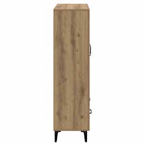 Vysoký bufet Artisanový dub 70 x 31 x 115 cm - obrázek 7