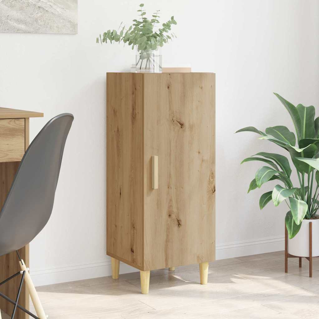 vidaXL Bufet stejar artizanal 34.5 x 34 x 90 cm Lemn compozit