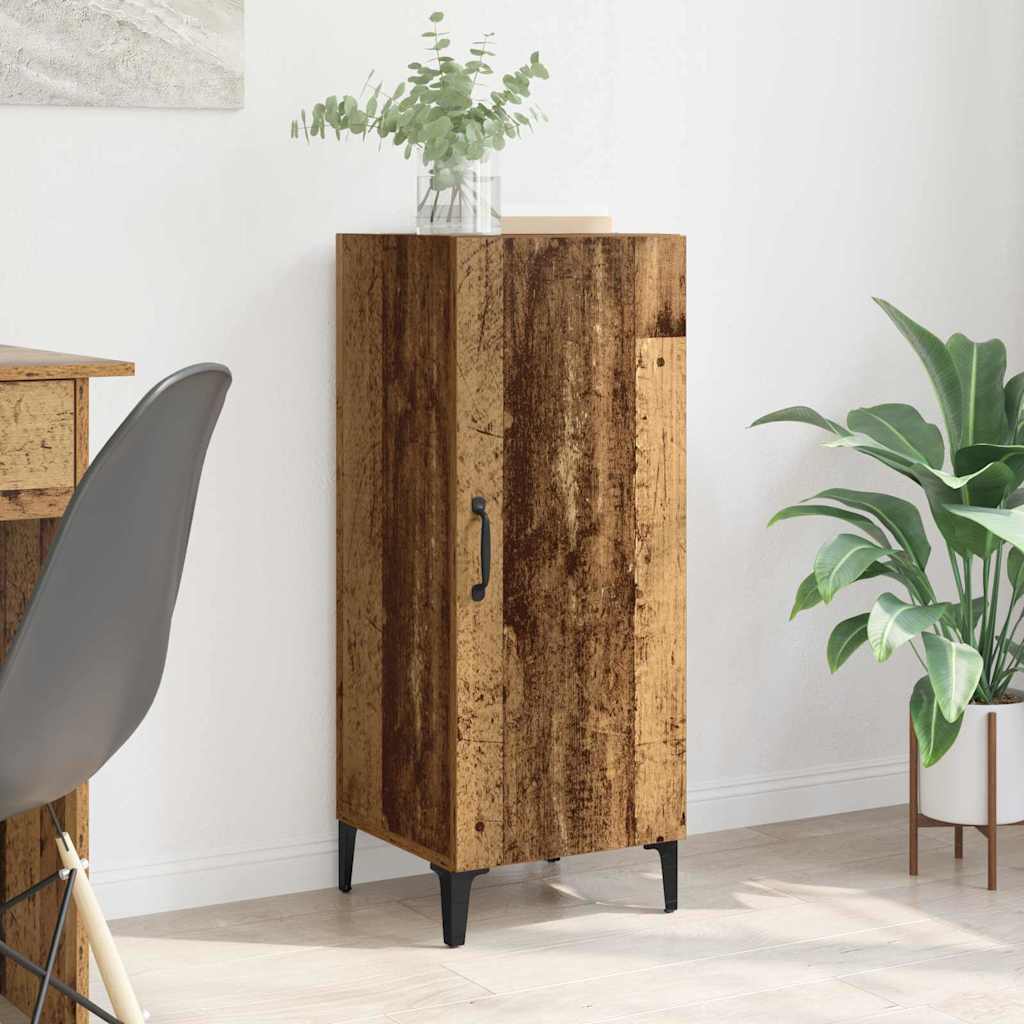vidaXL Bufet Lemn vechi 34.5 x 34 x 90 cm Lemn compozit