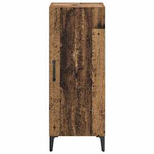 Servírovací skříň Nástěnný Staré dřevo 34,5 x 34 x 90 cm - obrázek 6