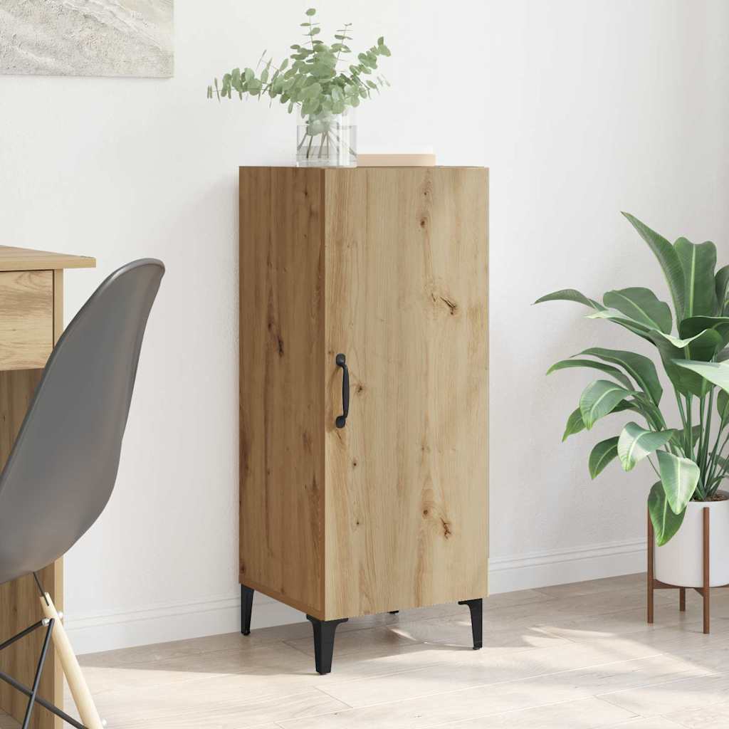 vidaXL Bufet stejar artizanal 34.5 x 34 x 90 cm Lemn compozit