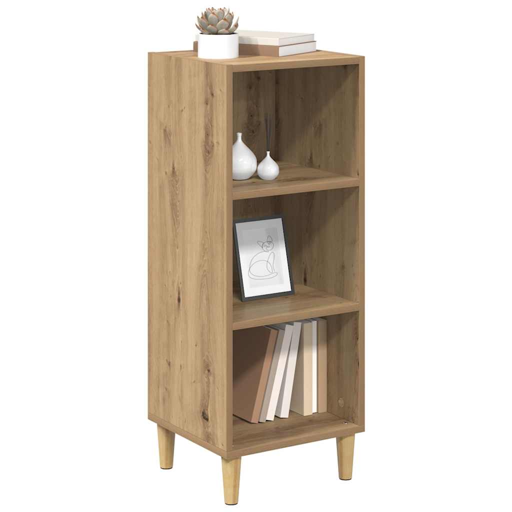 vidaXL Dressoir artisanaal eikenkleurig 32.5 x 34.5 x 90 cm
