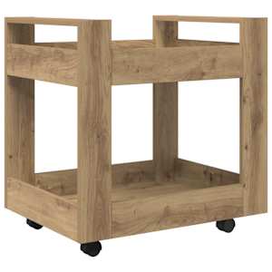 vidaXL Lauatroll K&auml;sit&ouml;&ouml;puu 60 x 45 x 60 cm Tehispuit