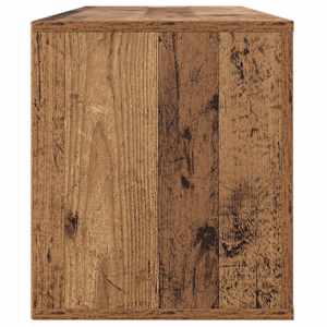 Televizní skříň Staré dřevo 100 x 35 x 40 cm kompozitní dřevo - obrázek 7
