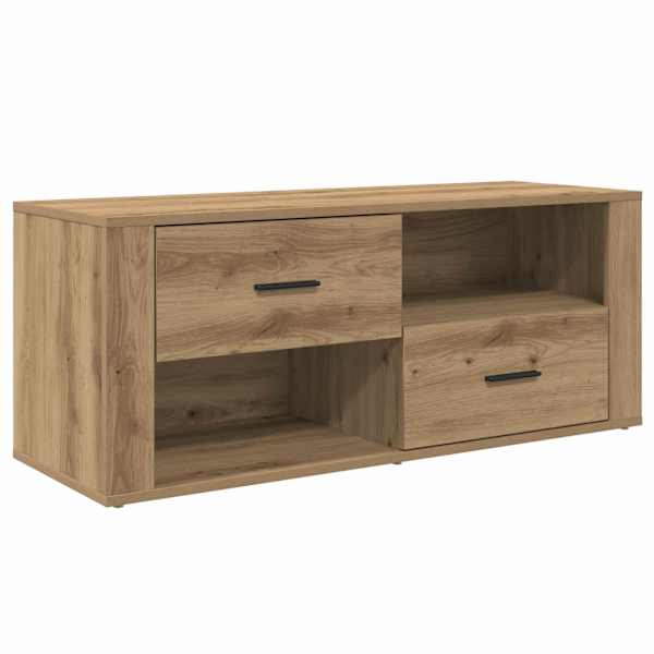 vidaXL Telerikapp 100 x 35 x 40 cm K&auml;sit&ouml;&ouml;puu Tehispuit
