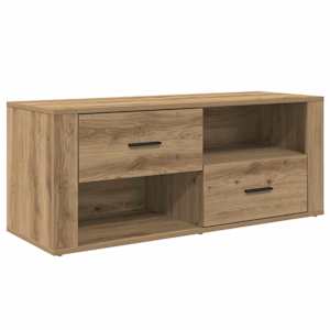 Televizní skříň se zásuvkou Artisanový dub 100 x 35 x 40 cm - obrázek 2