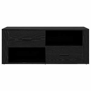 Televizní skříň Černý dub 100 x 35 x 40 cm kompozitní dřevo - obrázek 6