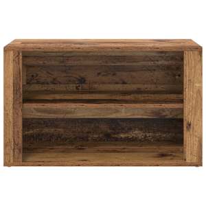 Regál na boty Staré dřevo 75 x 35 x 45 cm Kompozitní dřevo - obrázek 5