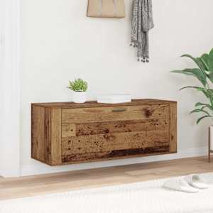 Skříň na obuv Staré dřevo 100 x 35 x 38 cm Kompozitní dřevo - obrázek 4