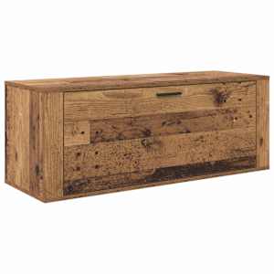 vidaXL Kinga kapp 100 x 35 x 38 cm Tehispuit Vana puit