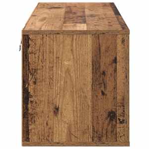 Skříň na obuv Staré dřevo 100 x 35 x 38 cm Kompozitní dřevo - obrázek 7