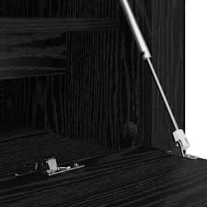 Skříň na obuv Černý dub 100 x 35 x 38 cm Kompozitní dřevo - obrázek 9