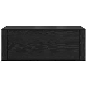 Skříň na obuv Černý dub 100 x 35 x 38 cm Kompozitní dřevo - obrázek 6