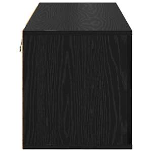 Skříň na obuv Černý dub 100 x 35 x 38 cm Kompozitní dřevo - obrázek 7