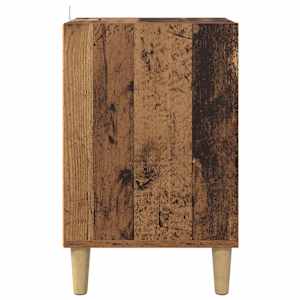Televizní skříň Staré dřevo 100 x 35 x 55 cm kompozitní dřevo - obrázek 7