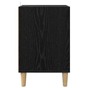 Televizní skříň Černý dub 100 x 35 x 55 cm kompozitní dřevo - obrázek 7