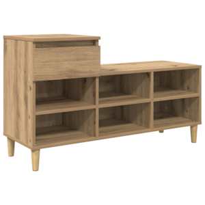 vidaXL Kinga kapp 102 x 36 x 60 cm Tehispuit Artisan tamm