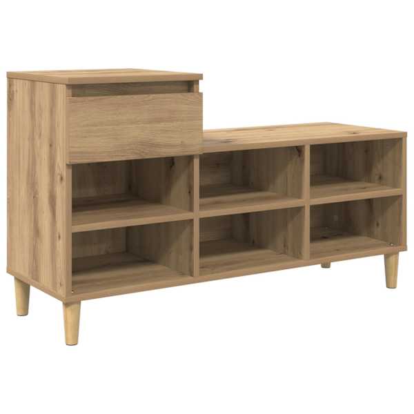 vidaXL Kinga kapp 102 x 36 x 60 cm Tehispuit Artisan tamm