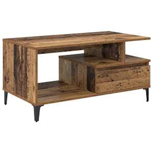 Konferenční stolek Staré dřevo 90 x 49 x 45 cm kompozitní dřevo - obrázek 2
