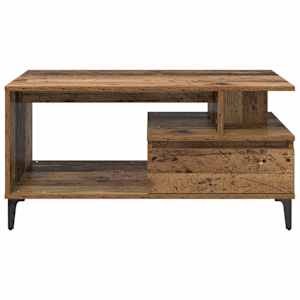 Konferenční stolek Staré dřevo 90 x 49 x 45 cm kompozitní dřevo - obrázek 6