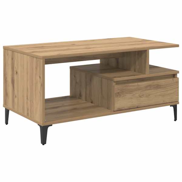 vidaXL Kohvilaud K&auml;sit&ouml;&ouml;puu 90 x 49 x 45 cm Tehispuit