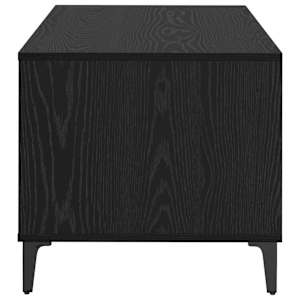 Konferenční stolek Černý dub 90 x 49 x 45 cm kompozitní dřevo - obrázek 7