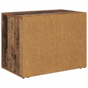 Noční skříňka Staré dřevo 35 x 60 x 50 cm kompozitní dřevo - obrázek 8