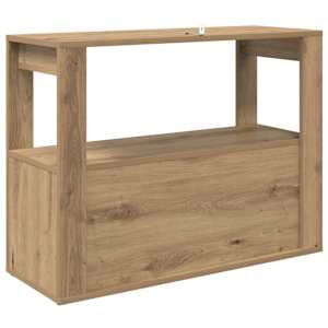 Servírovací skříň dub artisan 80 x 30 x 60 cm Kompozitní dřevo - obrázek 8