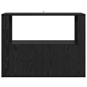Servírovací skříň Černý dub 80 x 30 x 60 cm Kompozitní dřevo - obrázek 6