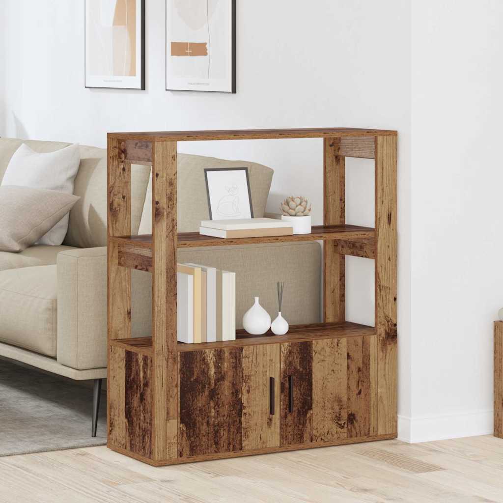 vidaXL Bufet Lemn vechi 30 x 80 x 90 cm Lemn compozit