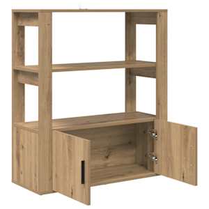Servírovací skříň dub artisan 30 x 80 x 90 cm Kompozitní dřevo - obrázek 5