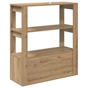 Servírovací skříň dub artisan 30 x 80 x 90 cm Kompozitní dřevo - obrázek 8