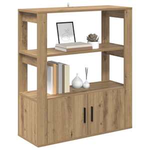 Servírovací skříň dub artisan 30 x 80 x 90 cm Kompozitní dřevo - obrázek 3