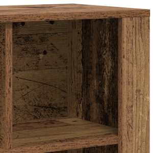 Servírovací skříň Staré dřevo 80 x 30 x 53 cm kompozitní dřevo - obrázek 8