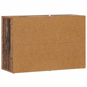 Servírovací skříň Staré dřevo 80 x 30 x 53 cm kompozitní dřevo - obrázek 7