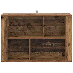 Servírovací skříň Staré dřevo 80 x 30 x 53 cm kompozitní dřevo - obrázek 5