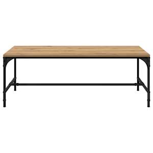 Konferenční stolek Artisanový dub 100 x 50 x 35 cm - obrázek 5