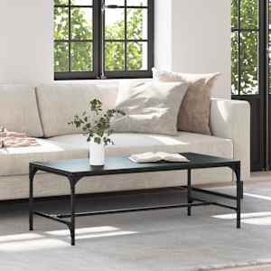 Klubska miza Črna Orehovina 100 x 50 x 35 cm Konstruiran les