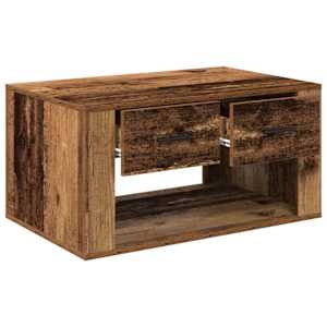 Konferenční stolek Staré dřevo 80 x 50 x 40 cm kompozitní dřevo - obrázek 5