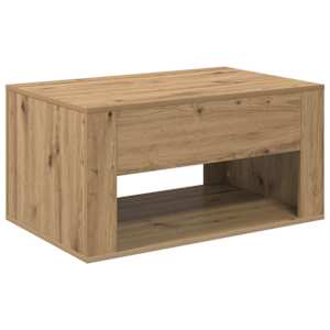 Konferenční stolek se zásuvkou Artisanový dub 80 x 50 x 40 cm - obrázek 8