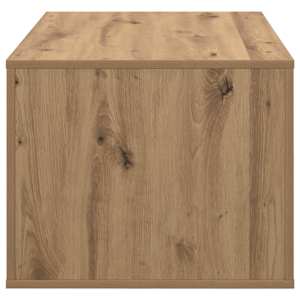 Konferenční stolek se zásuvkou Artisanový dub 80 x 50 x 40 cm - obrázek 7