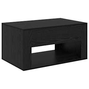 Konferenční stolek Černý dub 80 x 50 x 40 cm kompozitní dřevo - obrázek 8