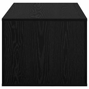 Konferenční stolek Černý dub 80 x 50 x 40 cm kompozitní dřevo - obrázek 7