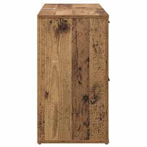 Servírovací skříň se zásuvkou Staré dřevo 100 x 33 x 59.5 cm - obrázek 7