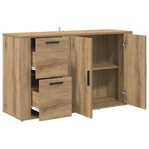 Servírovací skříň Artisanový dub 100 x 33 x 59.5 cm - obrázek 5