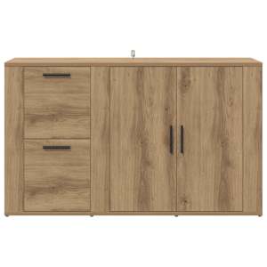 Servírovací skříň Artisanový dub 100 x 33 x 59.5 cm - obrázek 6