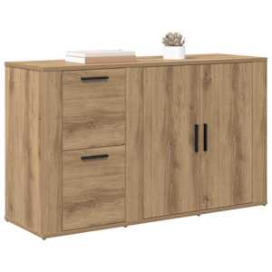 Servírovací skříň Artisanový dub 100 x 33 x 59.5 cm - obrázek 3