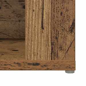 Servírovací skříň se zásuvkou Staré dřevo 100 x 30 x 59,5 cm - obrázek 11